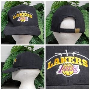 Vtg Los Angeles Lakers Hat Headmaster Inc